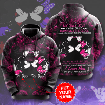 Mickey Mouse Disney Design Gift For Fan Custom 3d Hoodie All Over Printed Hoodie