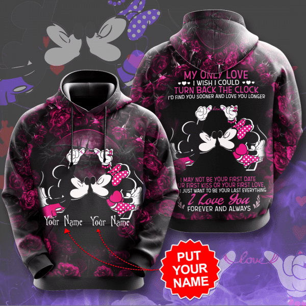 Mickey Mouse Disney Design Gift For Fan Custom 3d Hoodie All Over Printed Hoodie