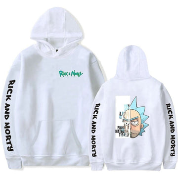 Cartoon Rick And Morty Gift For Men And Women You Are A Piece And I Saw Prove It Mathematically Over Print 3d Hoodie Zip Hoodie 888