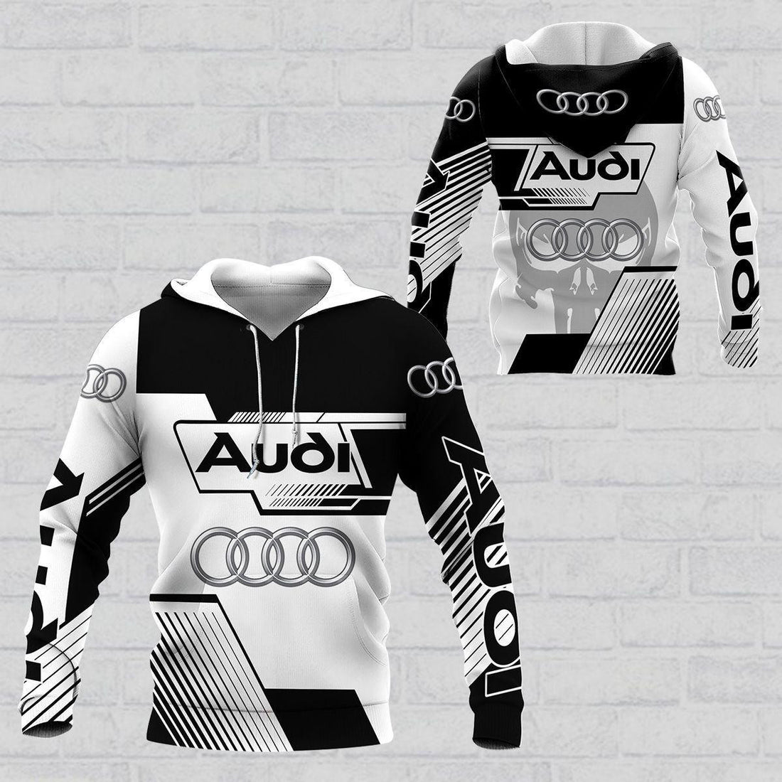 Audi Shirt Fan Gift 445, Stylist Unisex 3d Hoodie Zip Hoodie