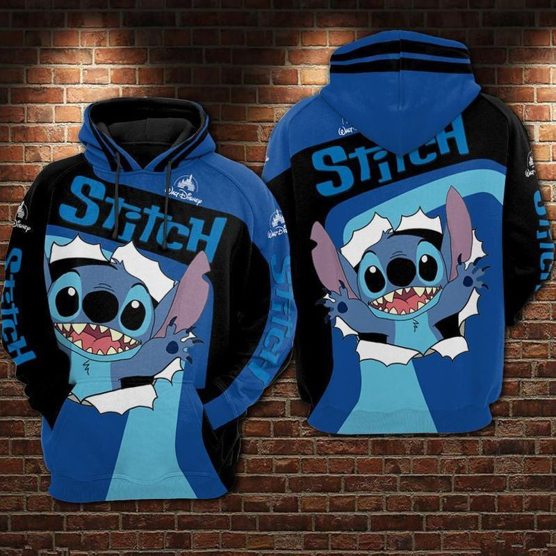 For Stitch Lovers Appeared From The Dark 3d Hoodie
