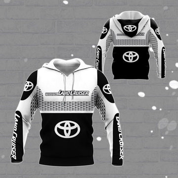 Toyota Land Cruiser Shirt Fan Gift 431, Stylist Unisex 3d Hoodie Zip Hoodie