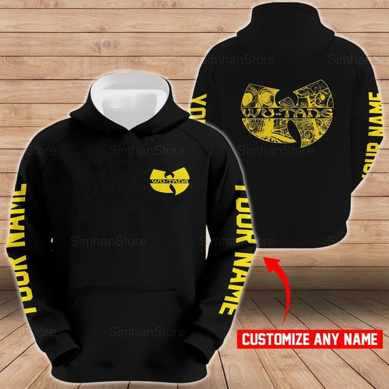 Custom Name Wu Tang Clan Hip Hop,wu Tang Clan Rock And Roll 2k725 Fan Gift Stylist Unisex Cartoon 3d Hoodie
