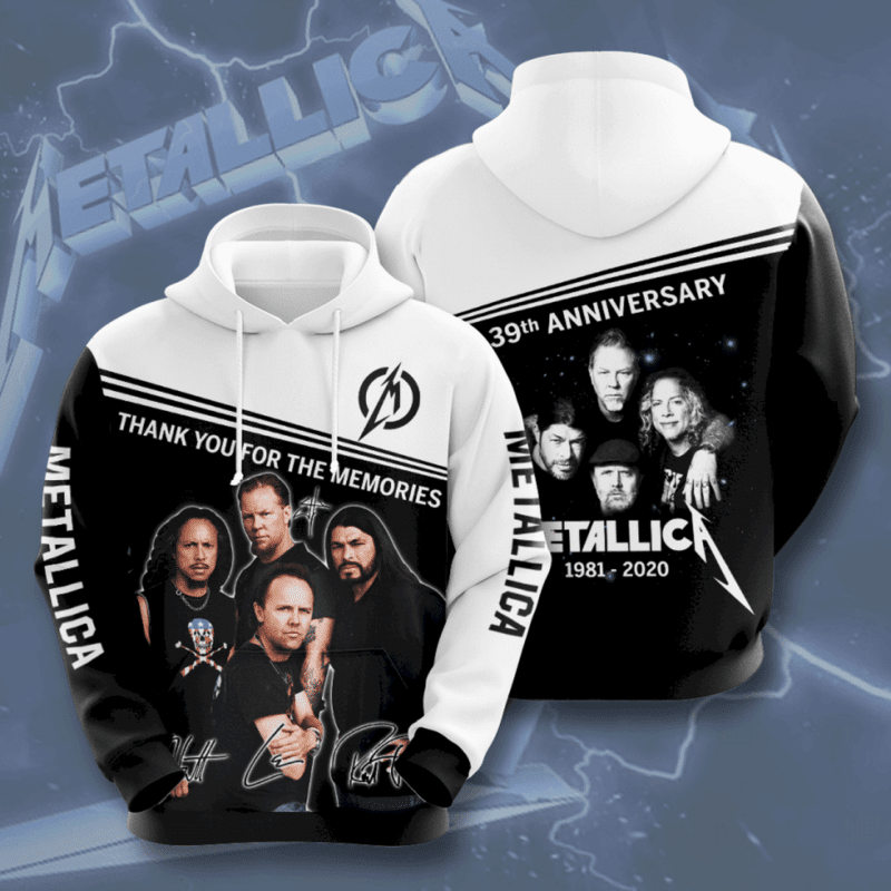 Metallica Hoodie 3d All Over Print For Men And Women