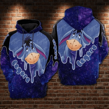 Eeyore Hoodie 3d