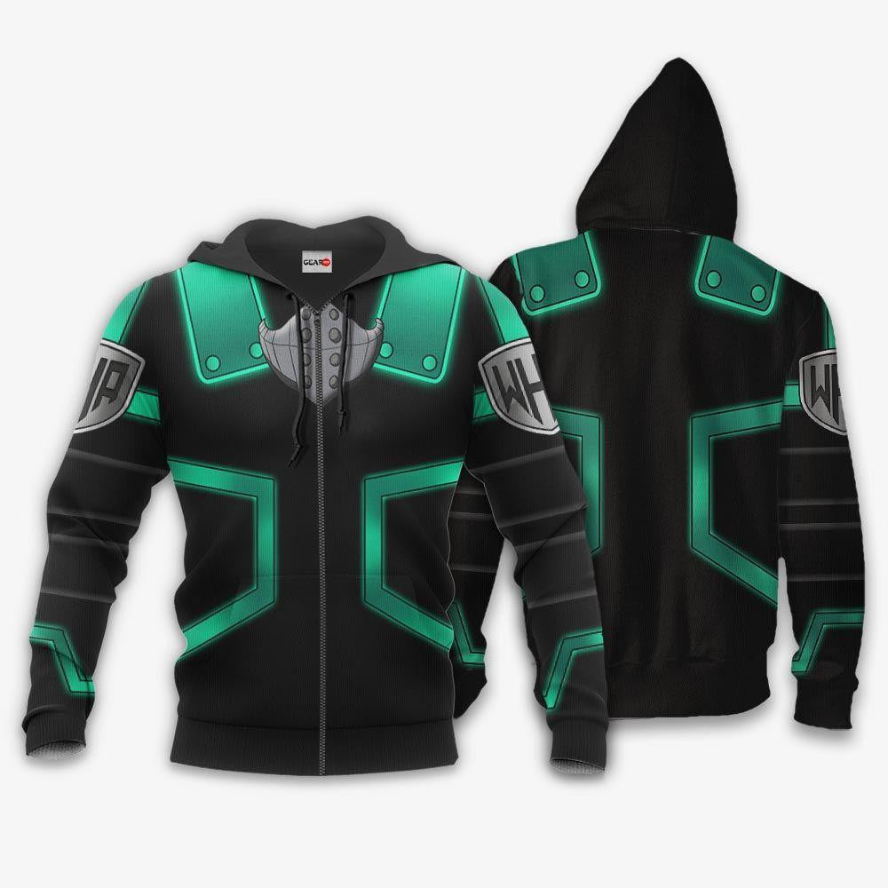 Musketeer Izuku My Hero Academia Anime 2k54 Fan Gift Stylist Unisex Cartoon 3d Hoodie Zip Hoodie