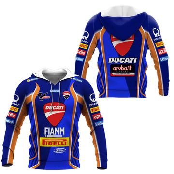 Ducati Superbike Team All Over Print Hoodie, Zip Hoodie 463