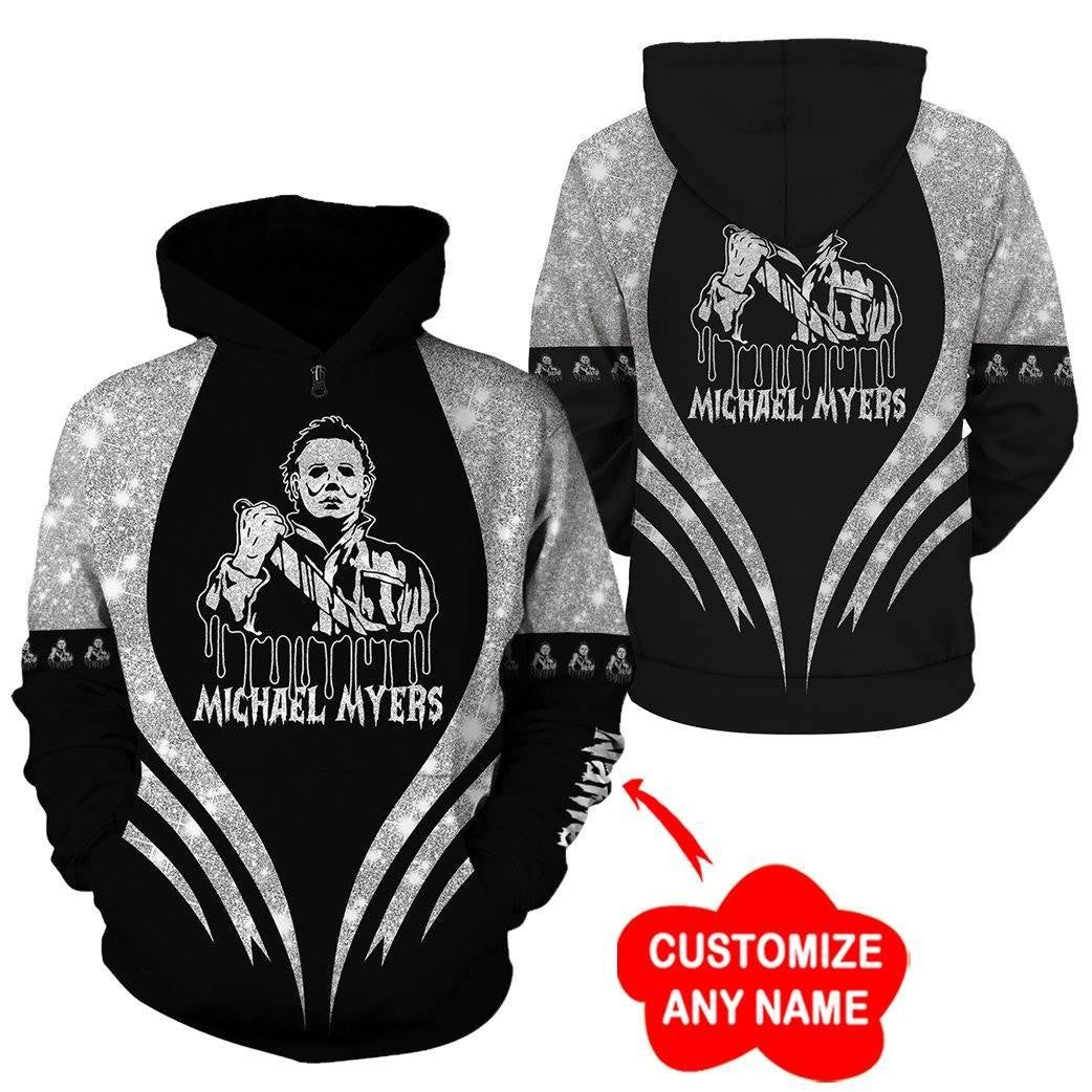 Personalized Michael Myers Halloween Aop Hoodie Zip Hoodie
