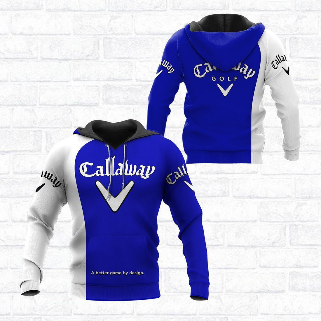 Callaway Golf Shirt Fan Gift 122, Stylist Unisex 3d Hoodie Zip Hoodie