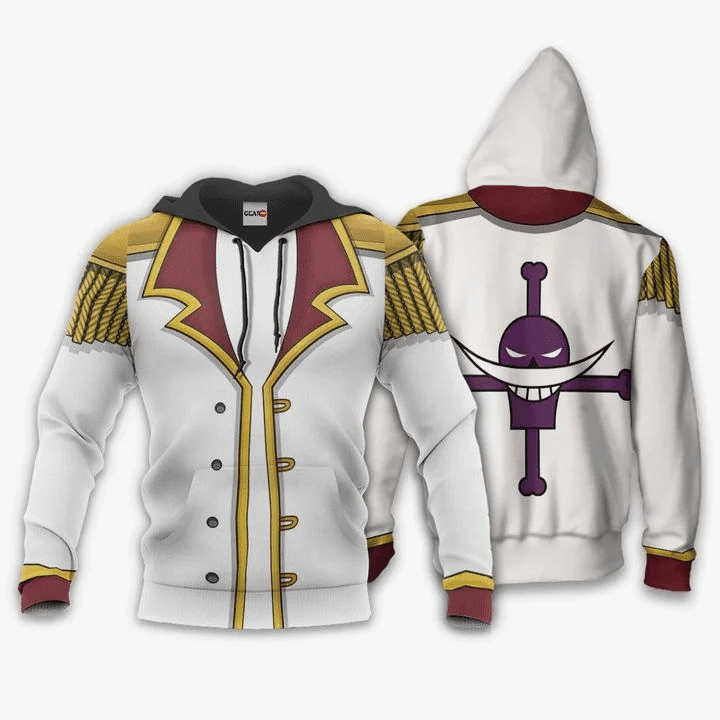 One Piece Whitebeard Anime Manga For Men And Women 3d Hoodie Zip Hoodie