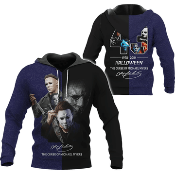 Halloween The Curse Of Michael Myers 3d Hoodie Zip Hoodie