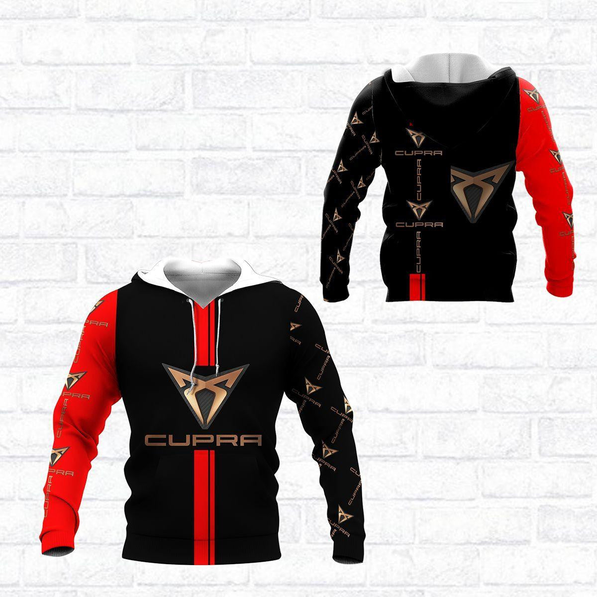 Cupra Shirt Fan Gift 897, Stylist Unisex 3d Hoodie Zip Hoodie