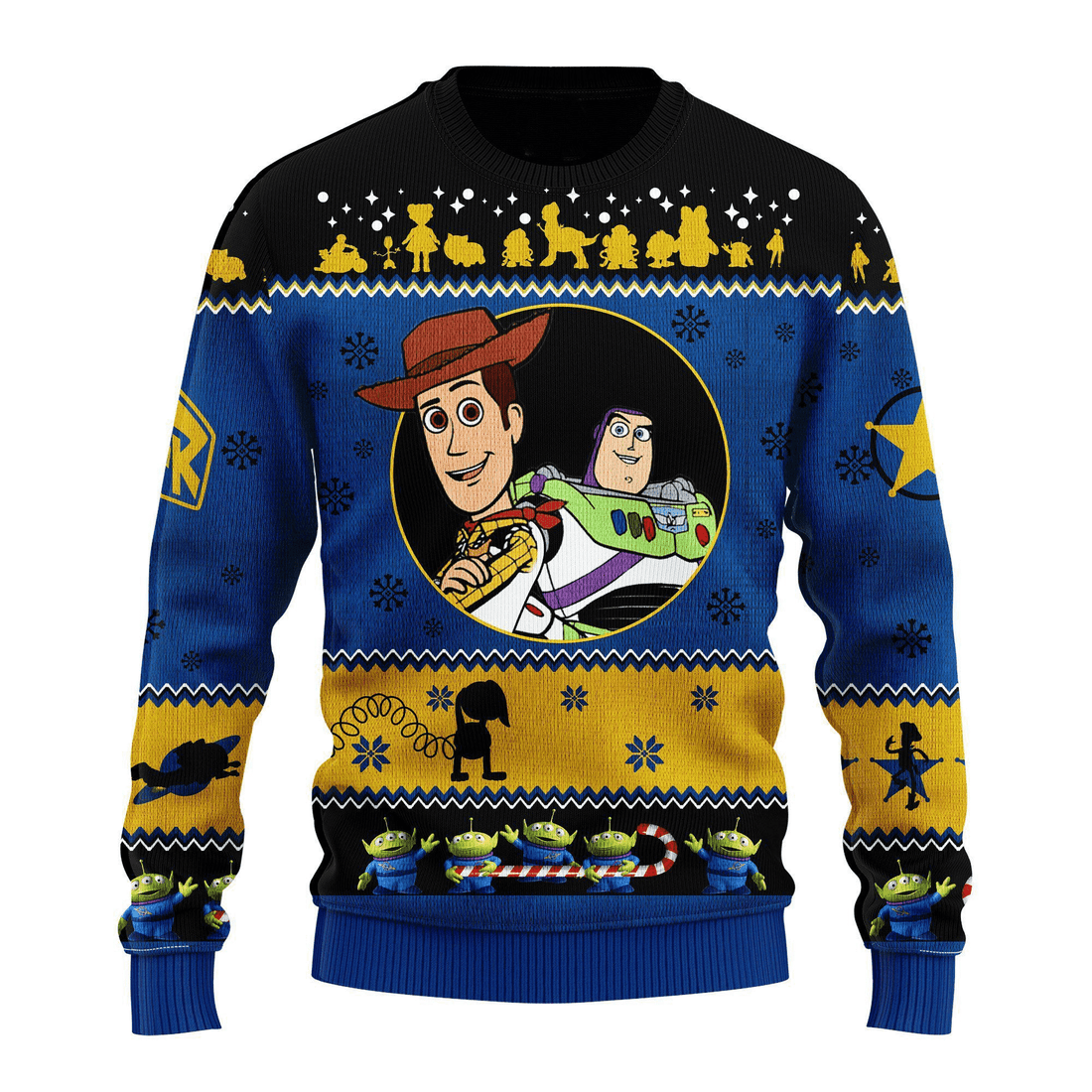 Toy Story Ugly Sweater Gifts, Toy Story Gift Fan Ugly Sweater
