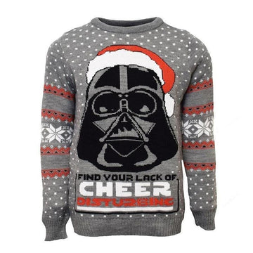 Star Wars Darth Vader Ugly Sweater,  Darth Vader Find Your Lack Of Cheer Disturbing Christmas Sweater, Star Wars Shirt