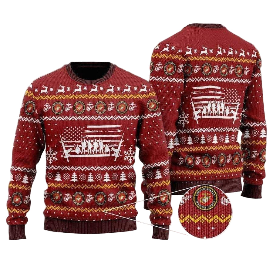 U.s Marine Corps Soldiers Ugly Sweater, U.s Marine Corps Soldiers Christmas Gift, U.s Marine Corps Soldiers Shirt