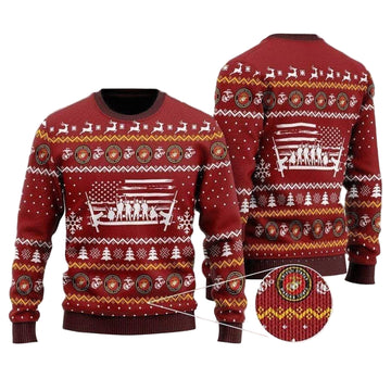 U.s Marine Corps Soldiers Ugly Sweater, U.s Marine Corps Soldiers Christmas Gift, U.s Marine Corps Soldiers Shirt