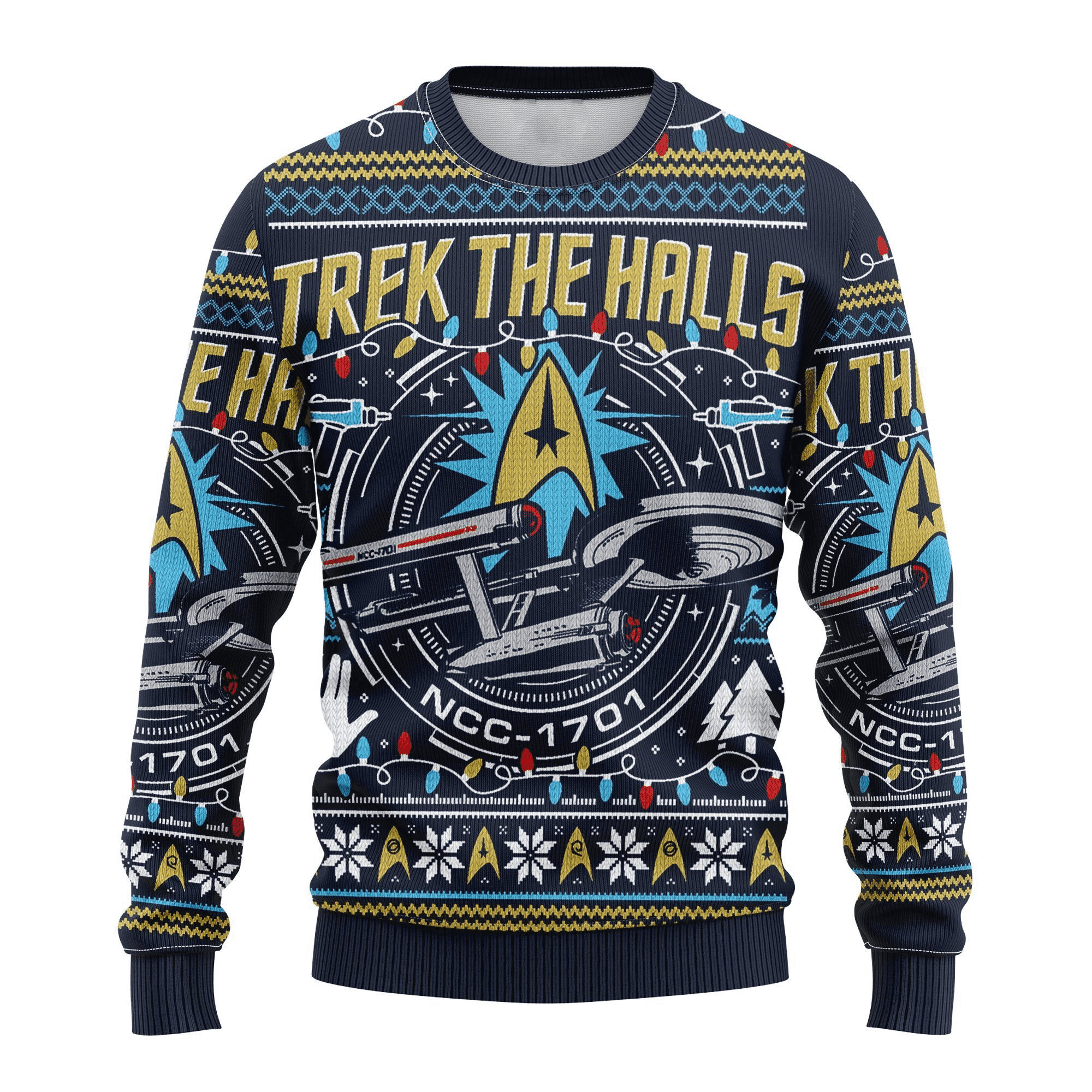 Star Trek Tv Series 2 Ugly Sweater, Star Trek Tv Series Gift Fan Ugly Sweater