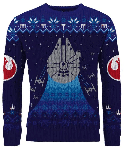 Star Wars Frosty Falcon Christmas Sweater,star Wars Christmas Gift,star Wars Christmas Shirt