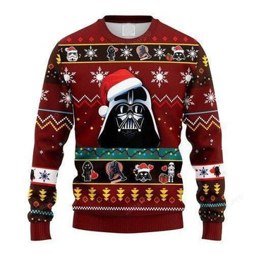 Star Wars Dark Vader Ugly Sweater, Star Wars Dark Vader Christmas Sweater, Star Wars Lover Gift, Star Wars Shirt