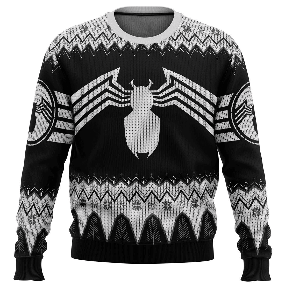 Venom Marvel Ugly Sweater Gifts, Venom Marvel Gift Fan Ugly Sweater