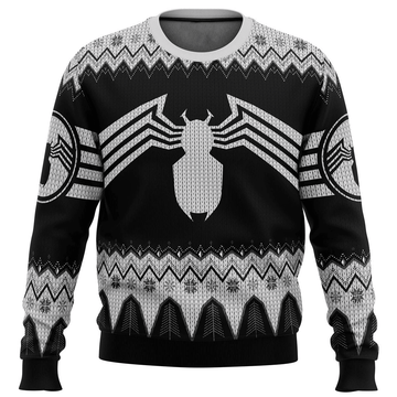 Venom Marvel Ugly Sweater Gifts, Venom Marvel Gift Fan Ugly Sweater