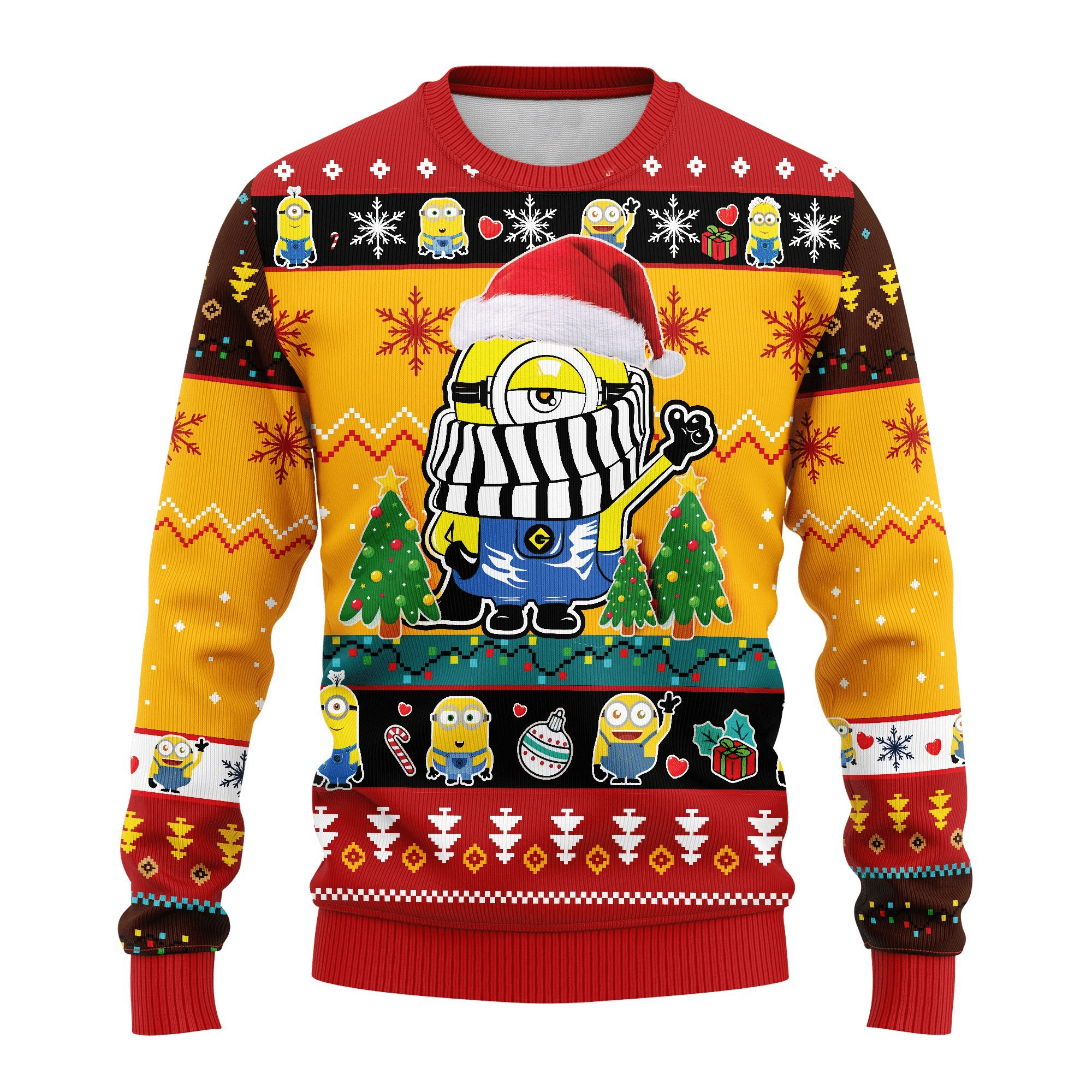 Minions 2 Ugly Sweater Gifts, Minions Gift Fan Ugly Sweater