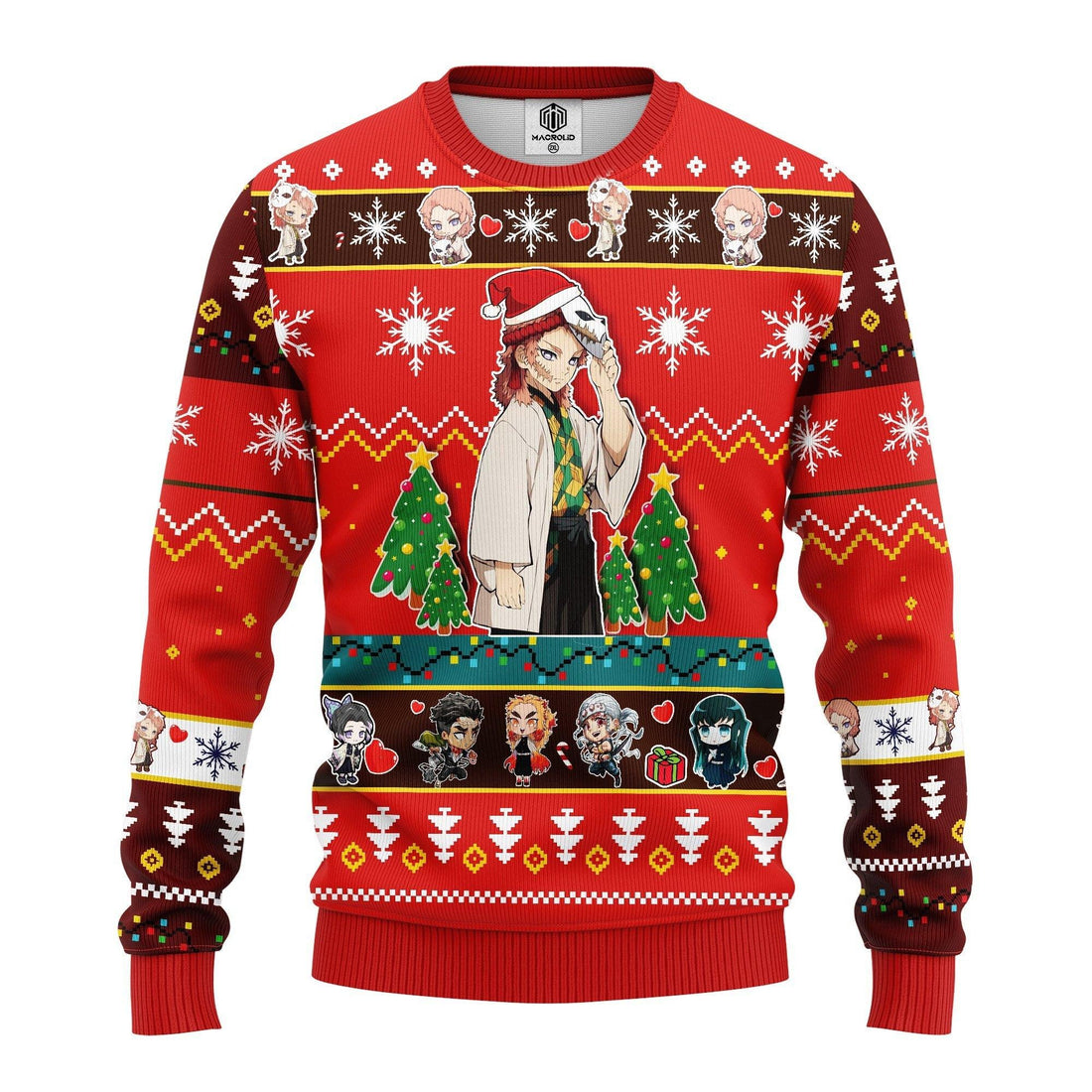 Sabito Demon Slayer Anime Ugly Christmas Sweater 105