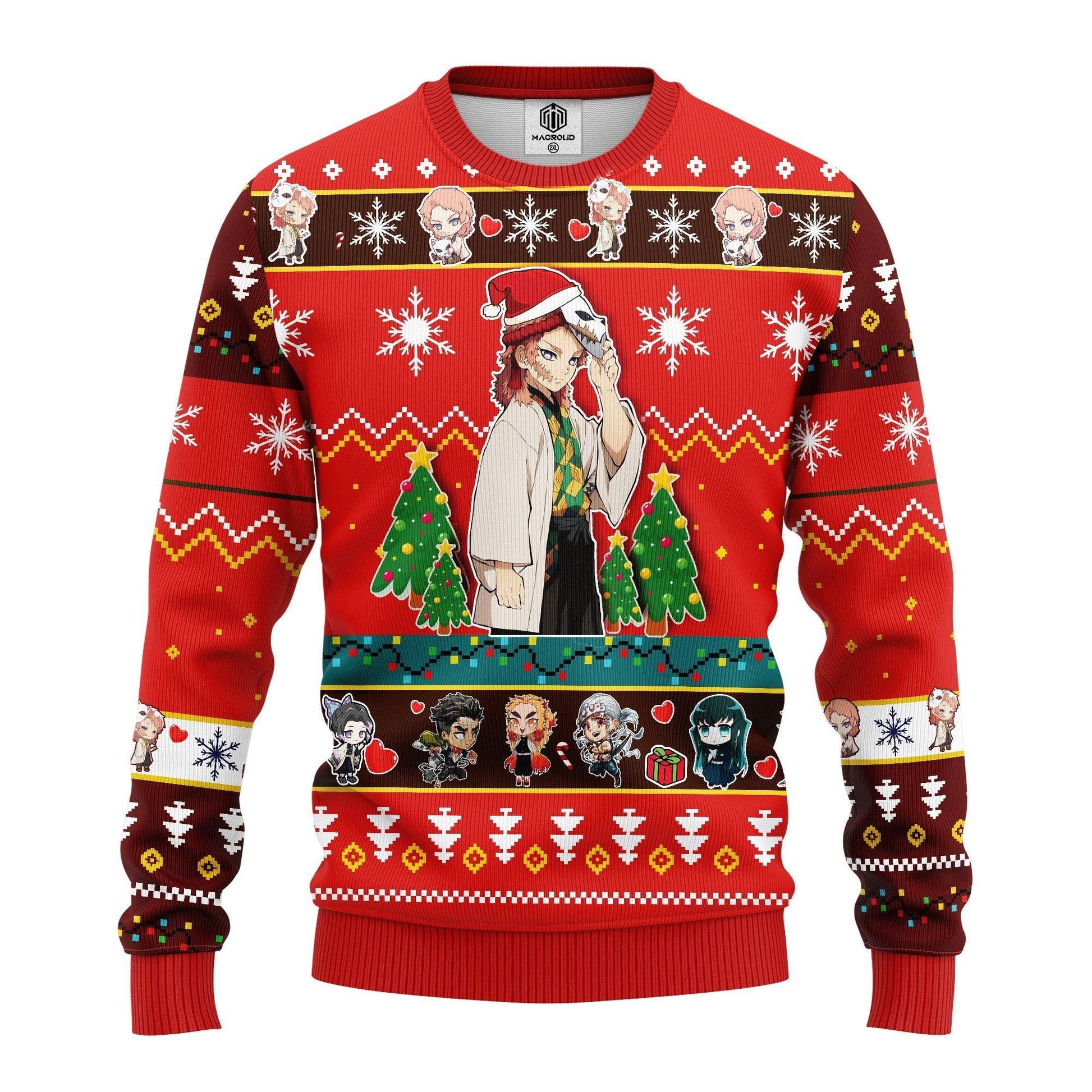 Sabito Demon Slayer Anime Ugly Christmas Sweater 105