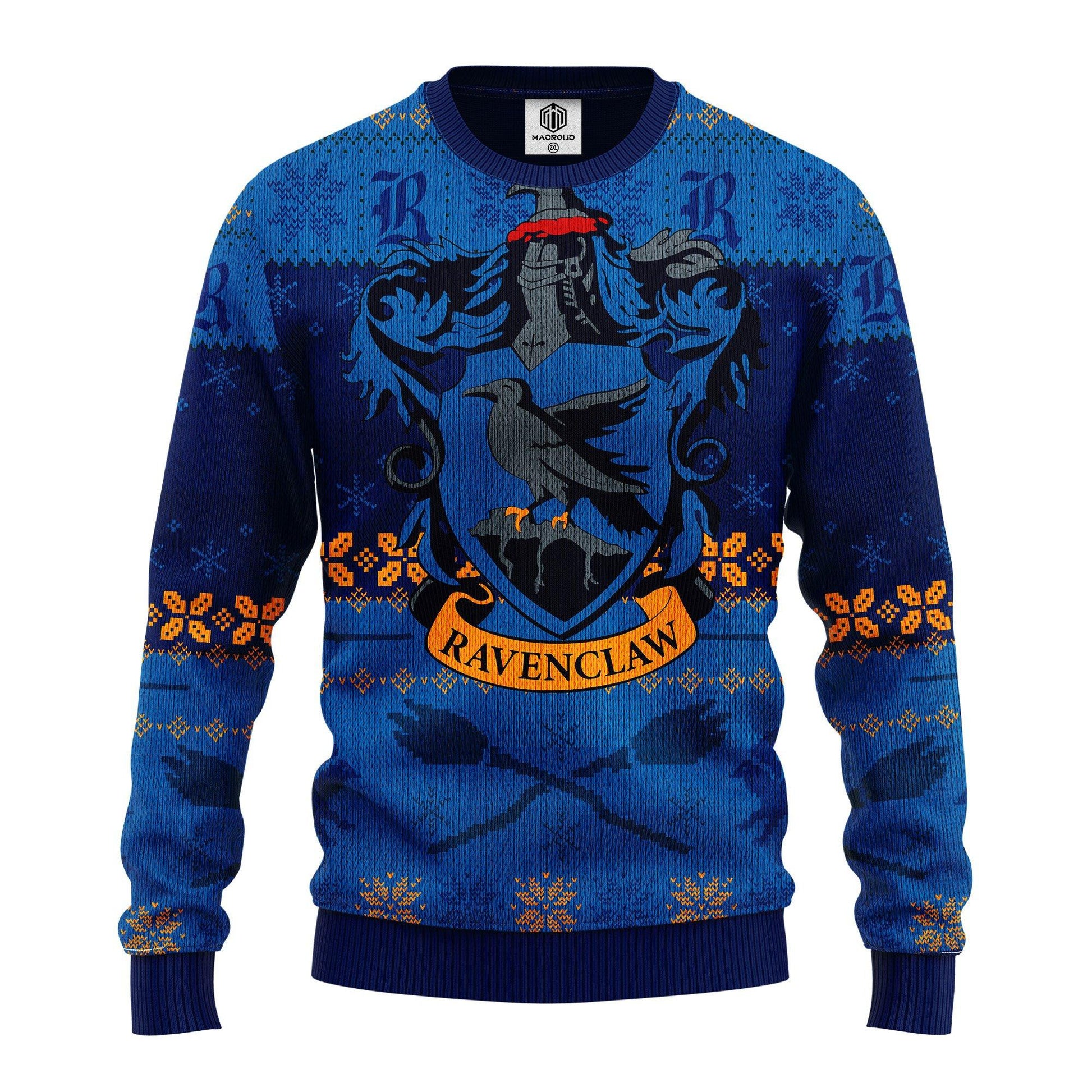 Ravenclaw House Harry Potter Ugly Christmas Sweater 63