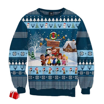 Snoopy Ugly Sweater, Christmas Gift,  Peanuts Snoopy Ugly Christmas Movie