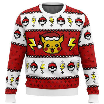 Pokemon Anime Pikachu 31 Ugly Sweater Gifts, Pokemon Anime Gift Fan Ugly Sweater