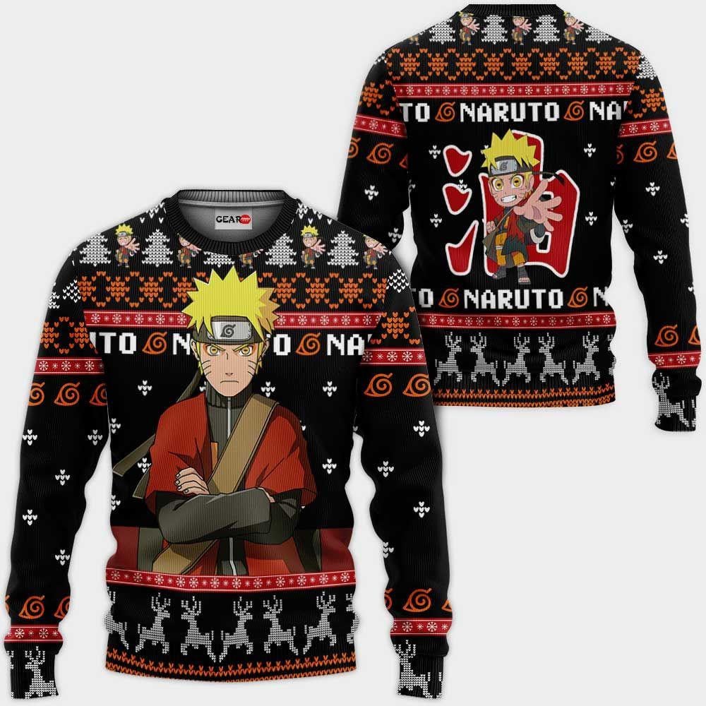 Sage Ugly Christmas Naruto Anime Xmas 1k452 Gifts ,naruto Anime Xmas Christmas Gift Fan
