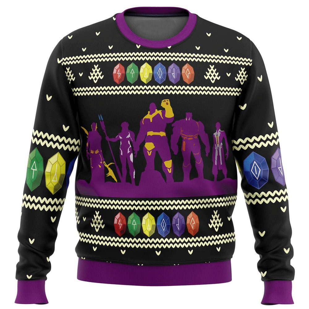 Thanos Marvel Ugly Sweater Gifts, Thanos Marvel Gift Fan Ugly Sweater