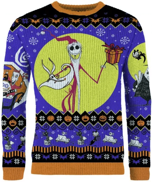 Santa Jack Skellington Nightmare Before Christmas Christmas Sweater,jack Skellington Christmas Gift,jack Skellington Christmas Shirt