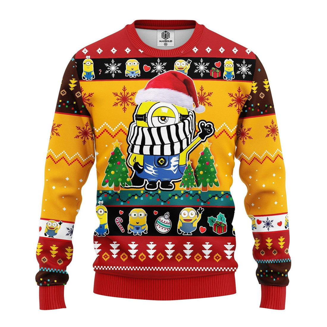 Merry Xmas Minions Gift, Santa Minion Ugly Christmas Sweater 263
