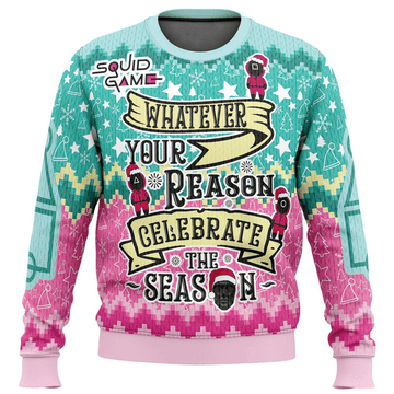 Squid Game Series 7 Ugly Sweater Gifts, Squid Game Series Gift Fan Ugly Sweater