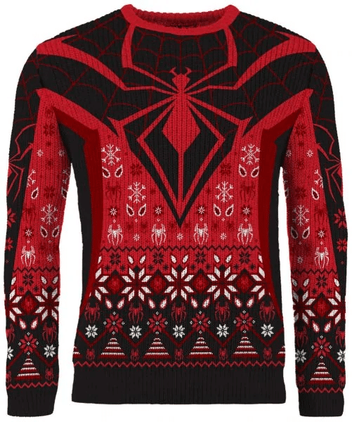Spider Man Christmas In Brooklyn Miles Morales Christmas Sweater,spider Man Christmas Gift,spider Man Christmas Shirt