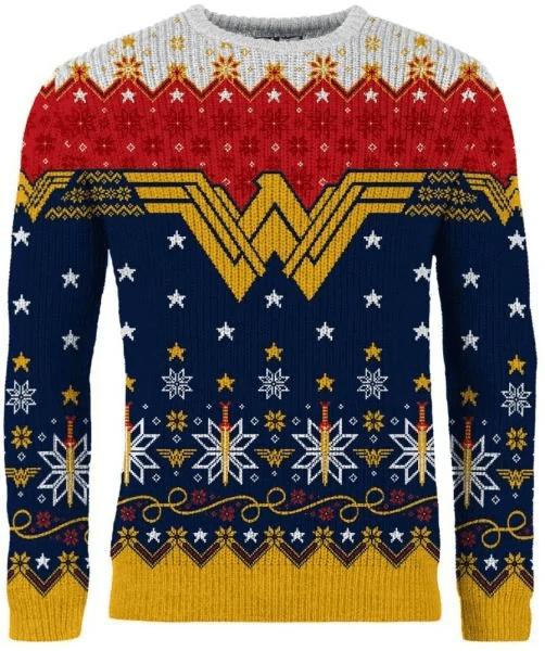 Wonder Woman A Wonder-ful Christmas Time Christmas Sweater, Wonder Woman Christmas Gift,wonder Woman Christmas Shirt