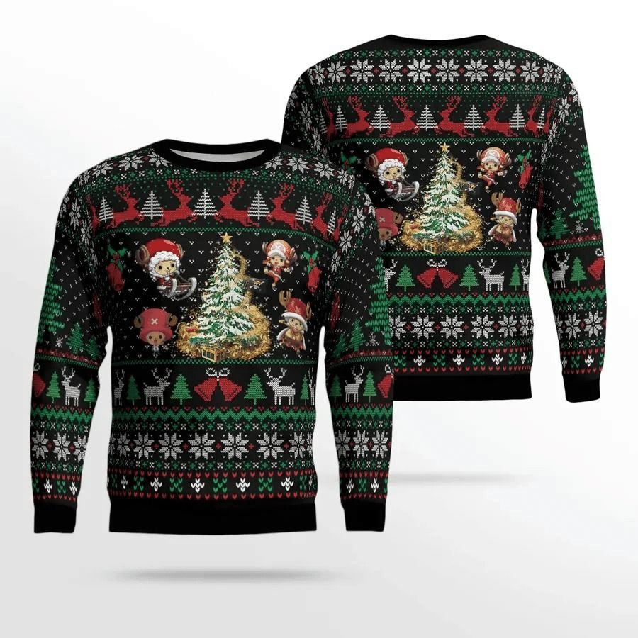 One Piece Anime 41 Ugly Sweater, One Piece Anime Gift Fan Ugly Sweater