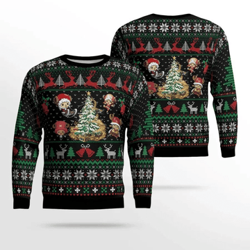 One Piece Anime 41 Ugly Sweater, One Piece Anime Gift Fan Ugly Sweater