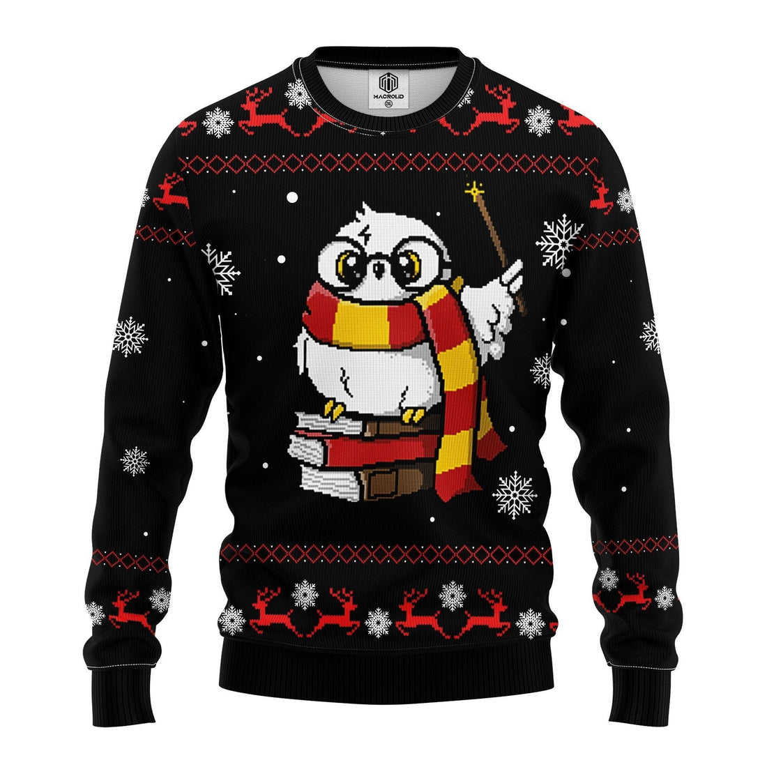 Magic Owl Harry Potter Ugly Christmas Sweater 268