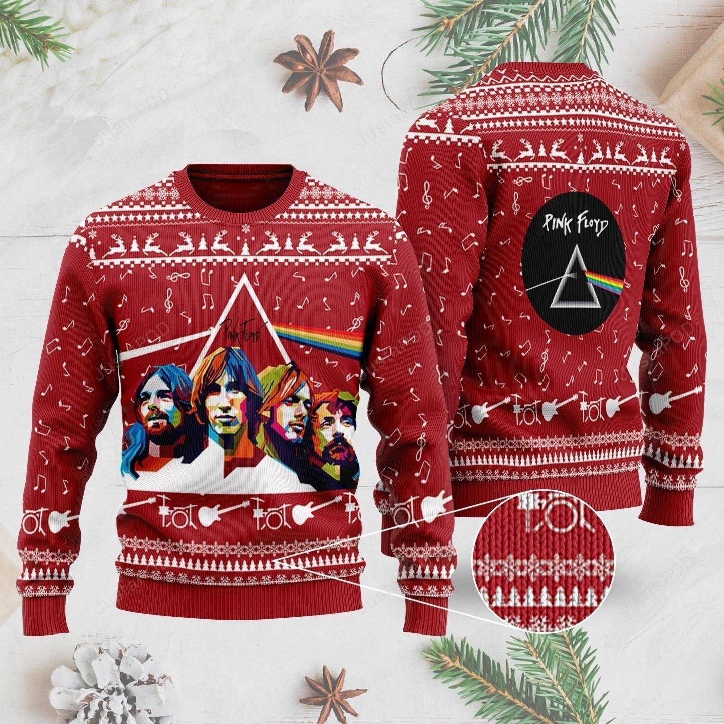 Rock Music Pink Floyd Band Ugly Sweater, Pink Floyd Band Christmas Sweater, Pink Floyd Band Lover Gift, Pink Floyd Music Band Shirt