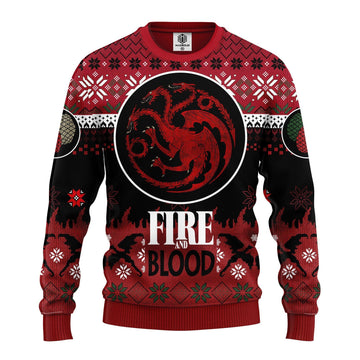 Game Of Thrones Targaryen Ugly Christmas Sweater 294