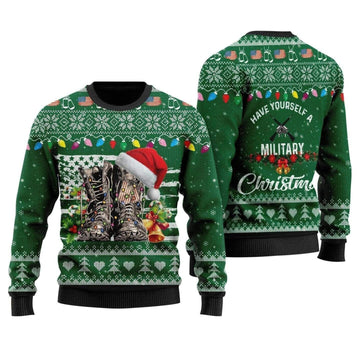 Soldiers Have Yourself A Military Christmas Ugly Sweater, Soldiers Have Yourself A Military Christmas Shirt