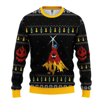 Gurren Lagann Kamina Ugly Christmas Sweater
