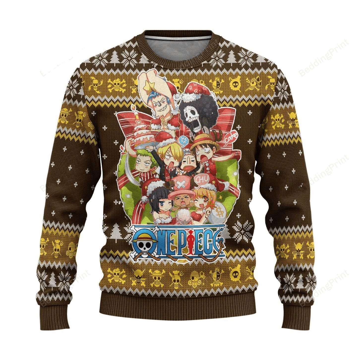 One Piece Anime 40 Ugly Sweater, One Piece Anime Gift Fan Ugly Sweater