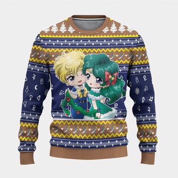Sailor Moon Anime Sailor Uranus 14 Ugly Sweater Gifts, Sailor Moon Anime Gift Fan Ugly Sweater