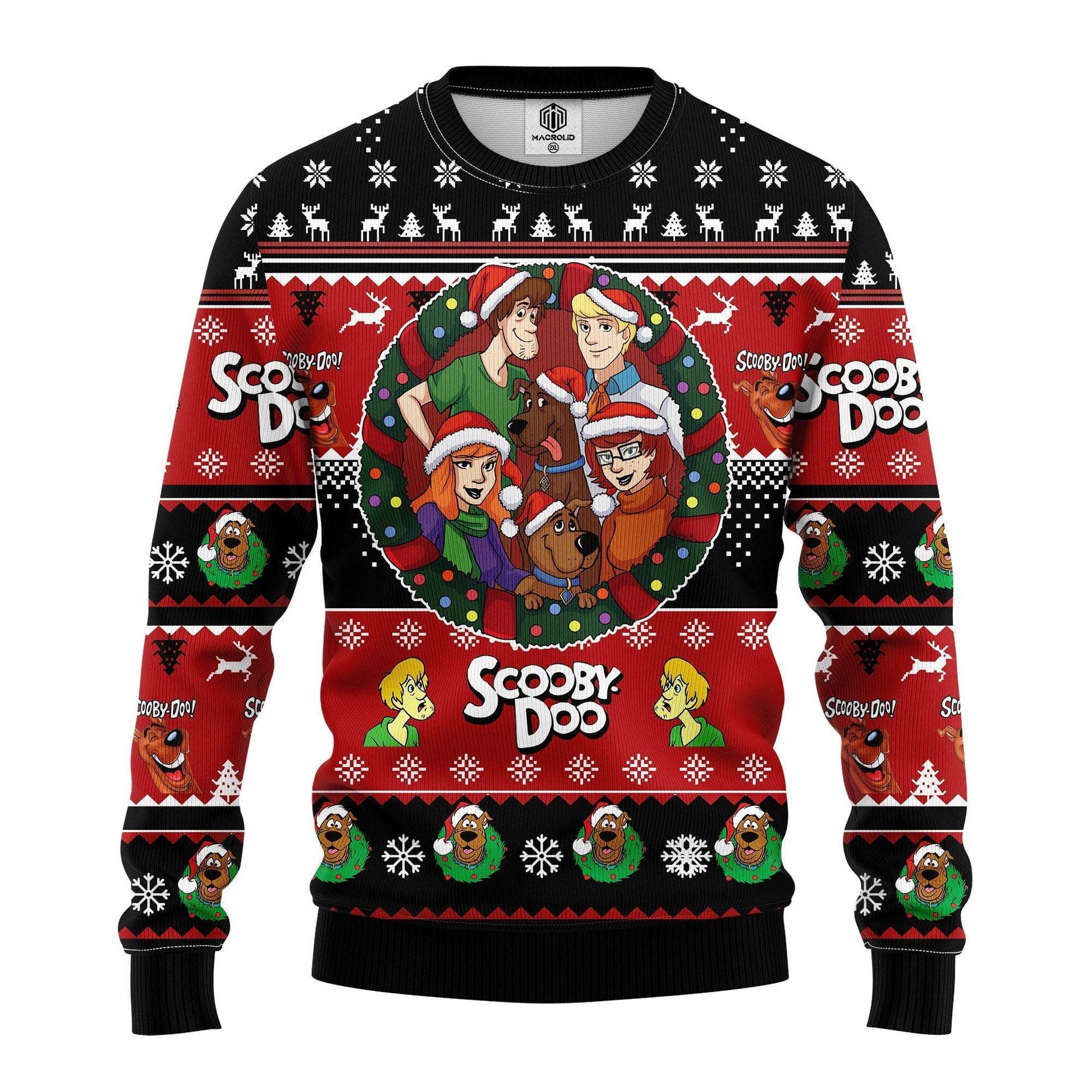 Scooby Doo Cartoon Merry Xmas Gift Ugly Christmas Sweater