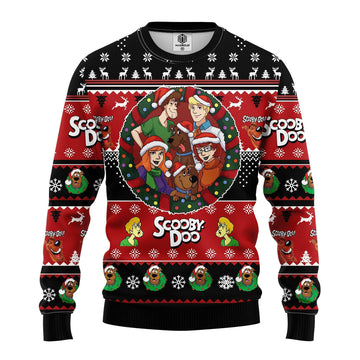 Scooby Doo Cartoon Merry Xmas Gift Ugly Christmas Sweater