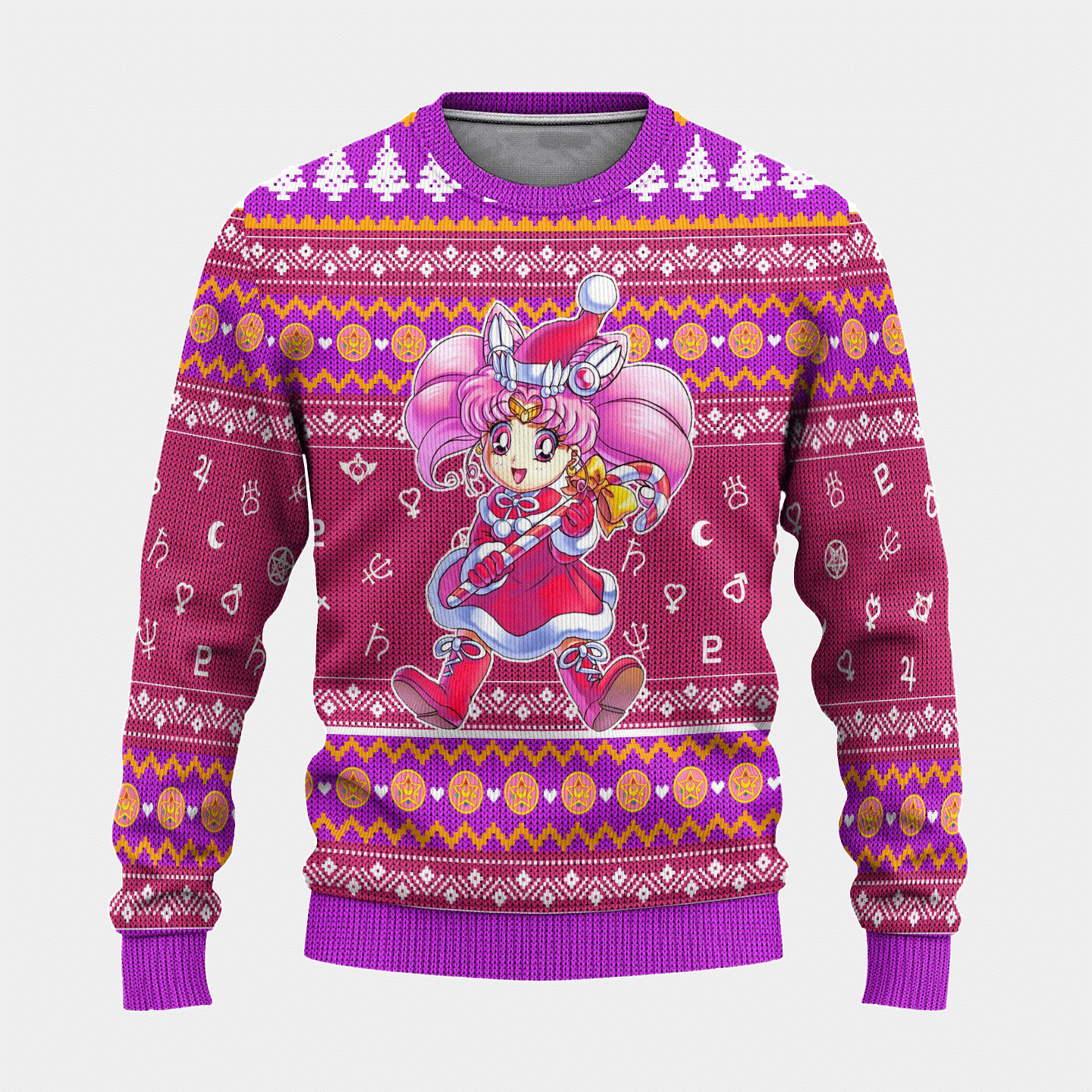 Sailor Moon Anime Chibiusa Tsukino 11 Ugly Sweater Gifts, Sailor Moon Anime Gift Fan Ugly Sweater